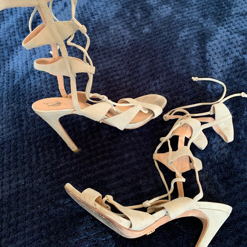 Vince Camuto Gladiator Style Tie Up Pumps
